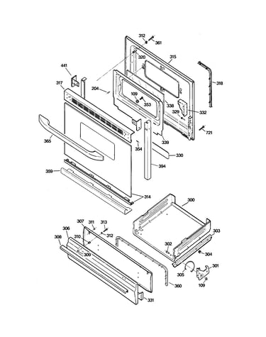 Door & drawer parts
