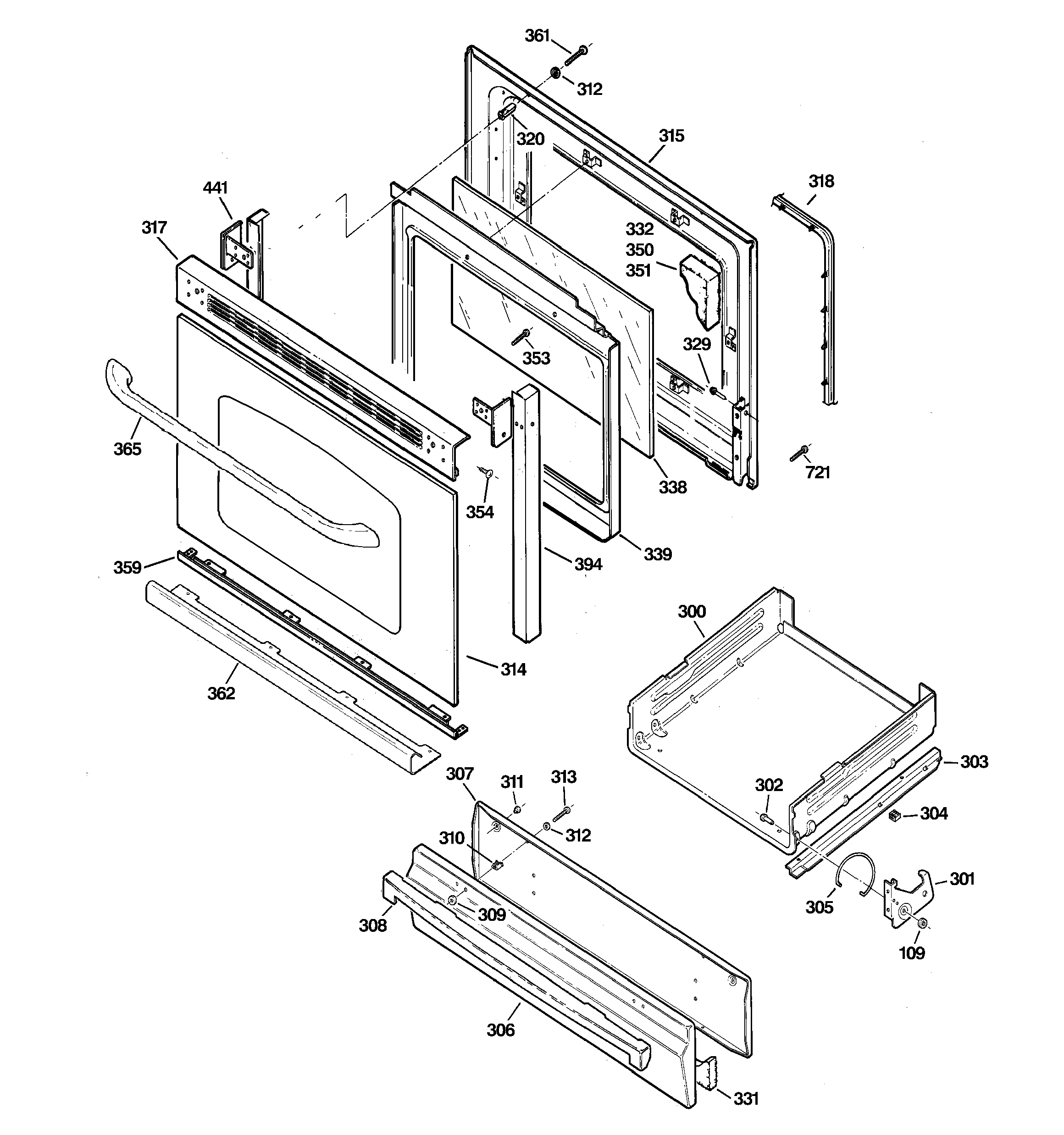 Door & drawer parts
