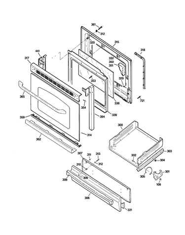 Door & drawer parts