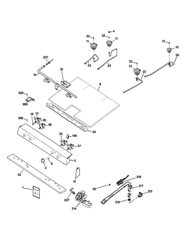Gas & burner parts