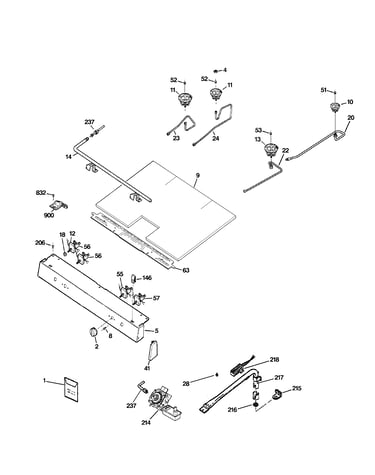 Gas & burner parts