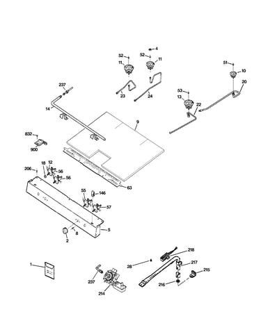 Gas & burner parts