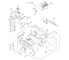 GE PSHS6YGZBESS ice maker & dispenser diagram