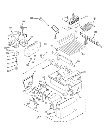 Ice maker & dispenser