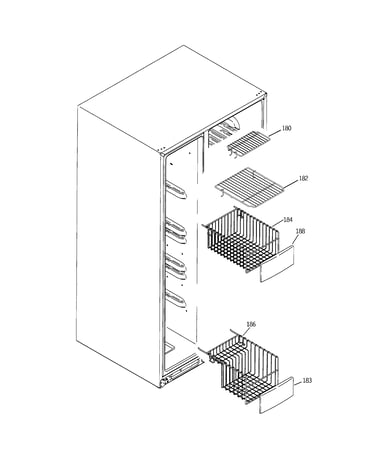 Freezer shelves