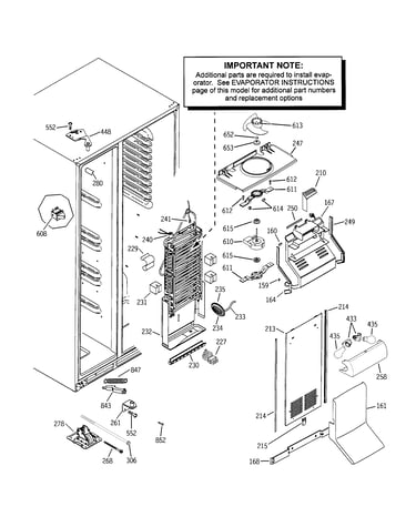Freezer section
