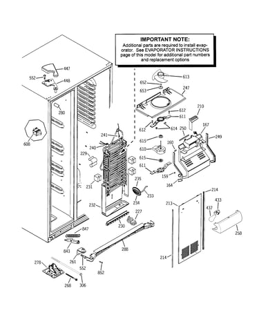 Freezer section