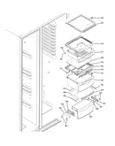 Fresh food shelves