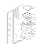 Fresh food shelves