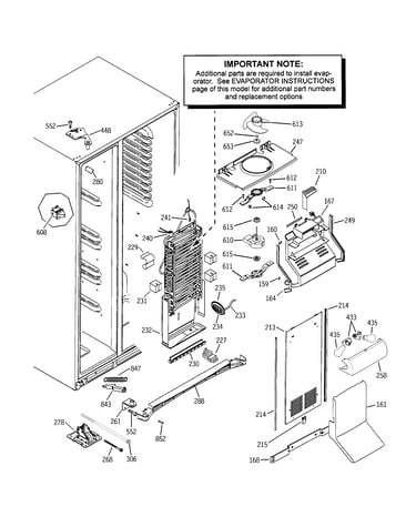 Freezer section
