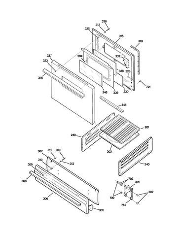 Door & drawer parts