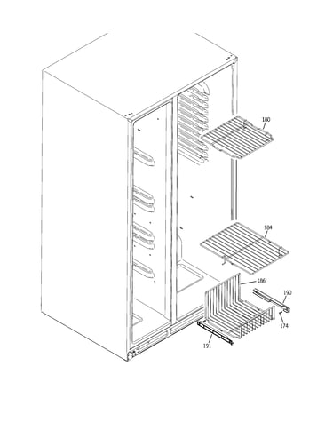 Freezer section