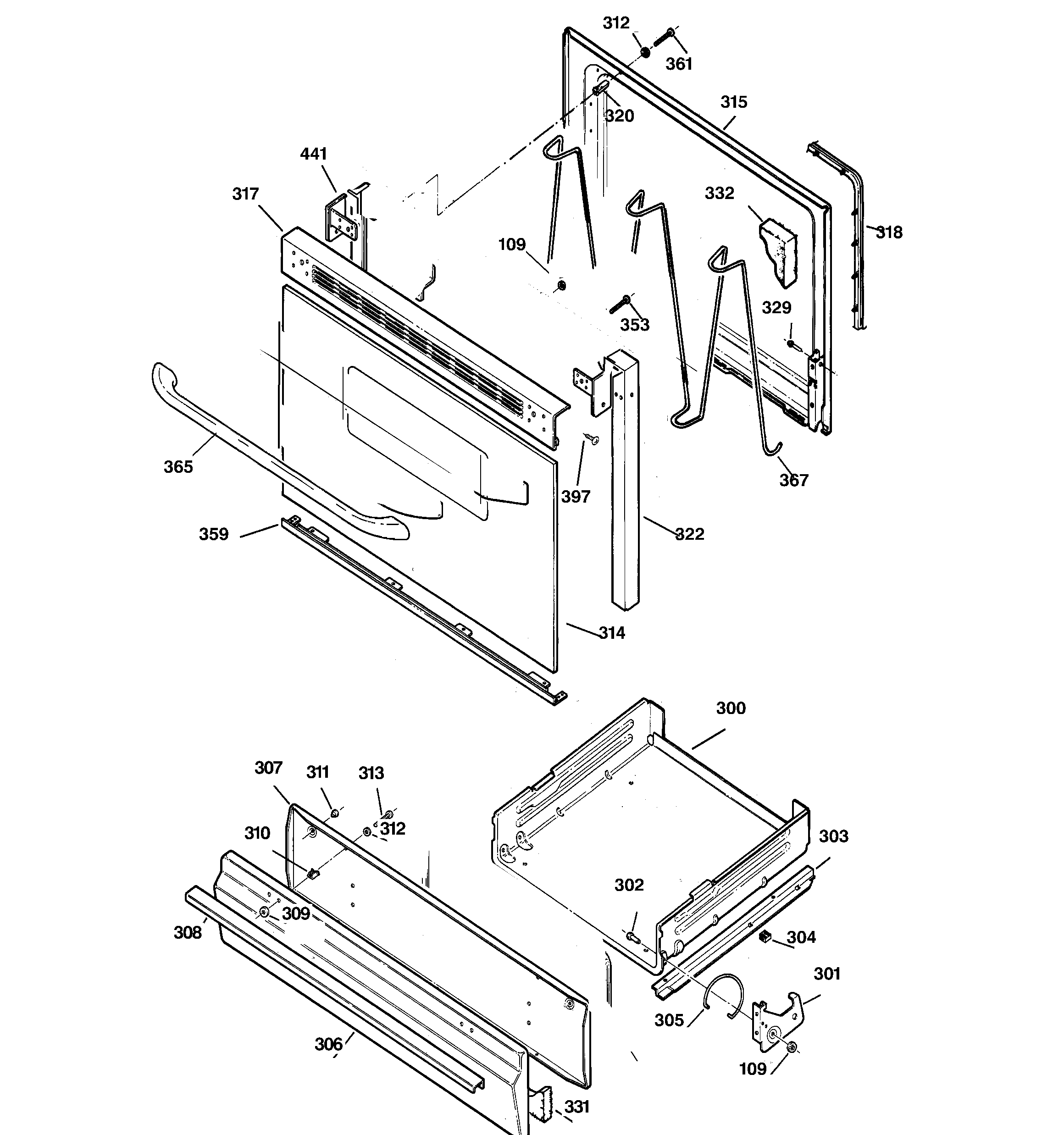 Door & drawer parts
