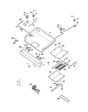 Gas & burner parts