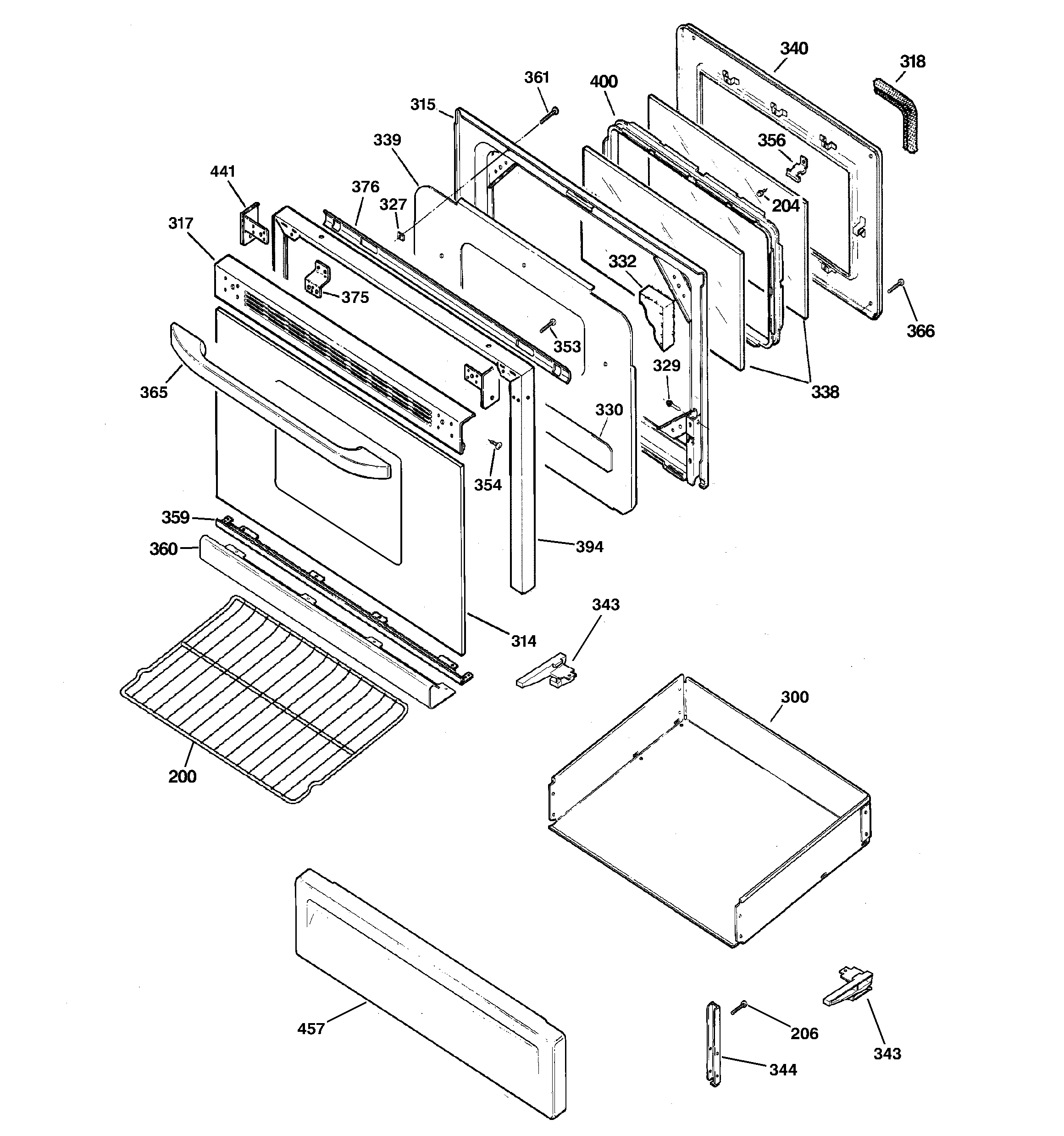 Door & drawer parts