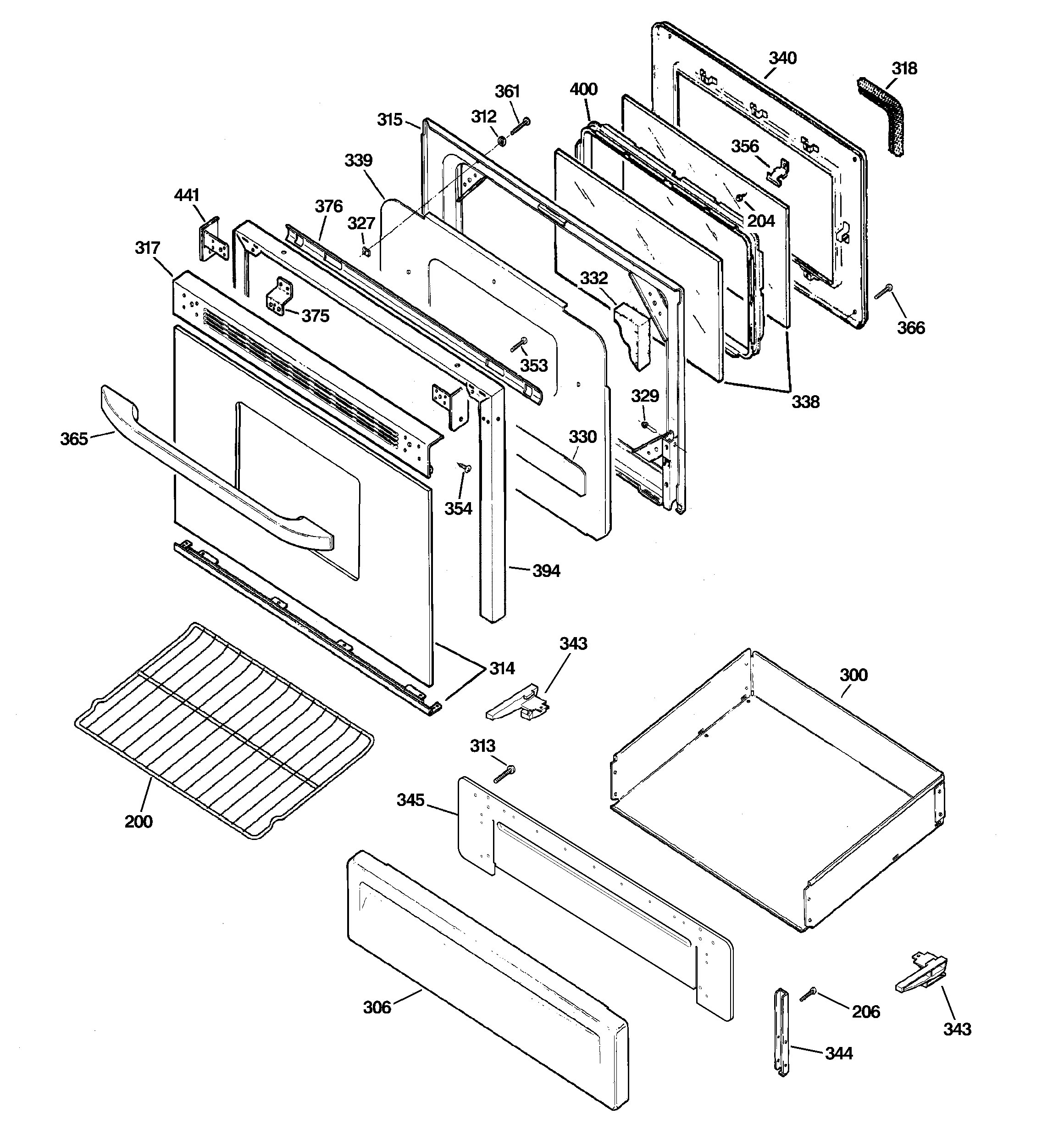 Door & drawer parts