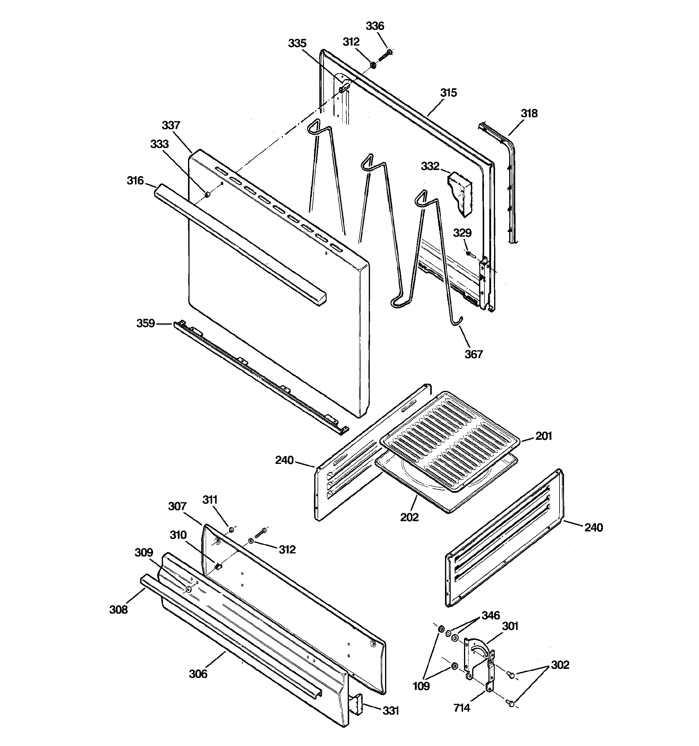Door & drawer parts