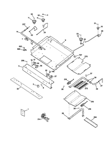 Gas & burner parts