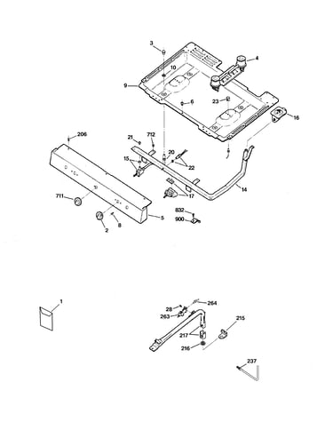 Gas & burner parts