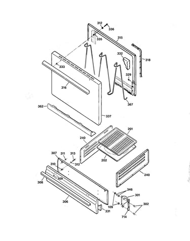 Door & drawer parts