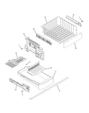 Freezer shelves