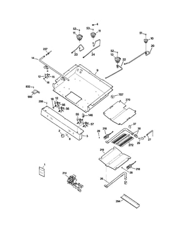 Gas & burner parts