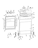 Escutcheon & door assembly