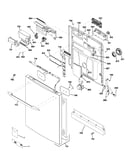 Escutcheon & door assembly