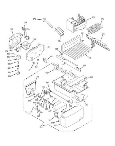Ice maker & dispenser