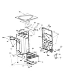 Cabinet & top panel