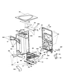 Cabinet & top panel