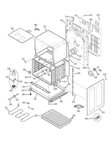 Lower oven