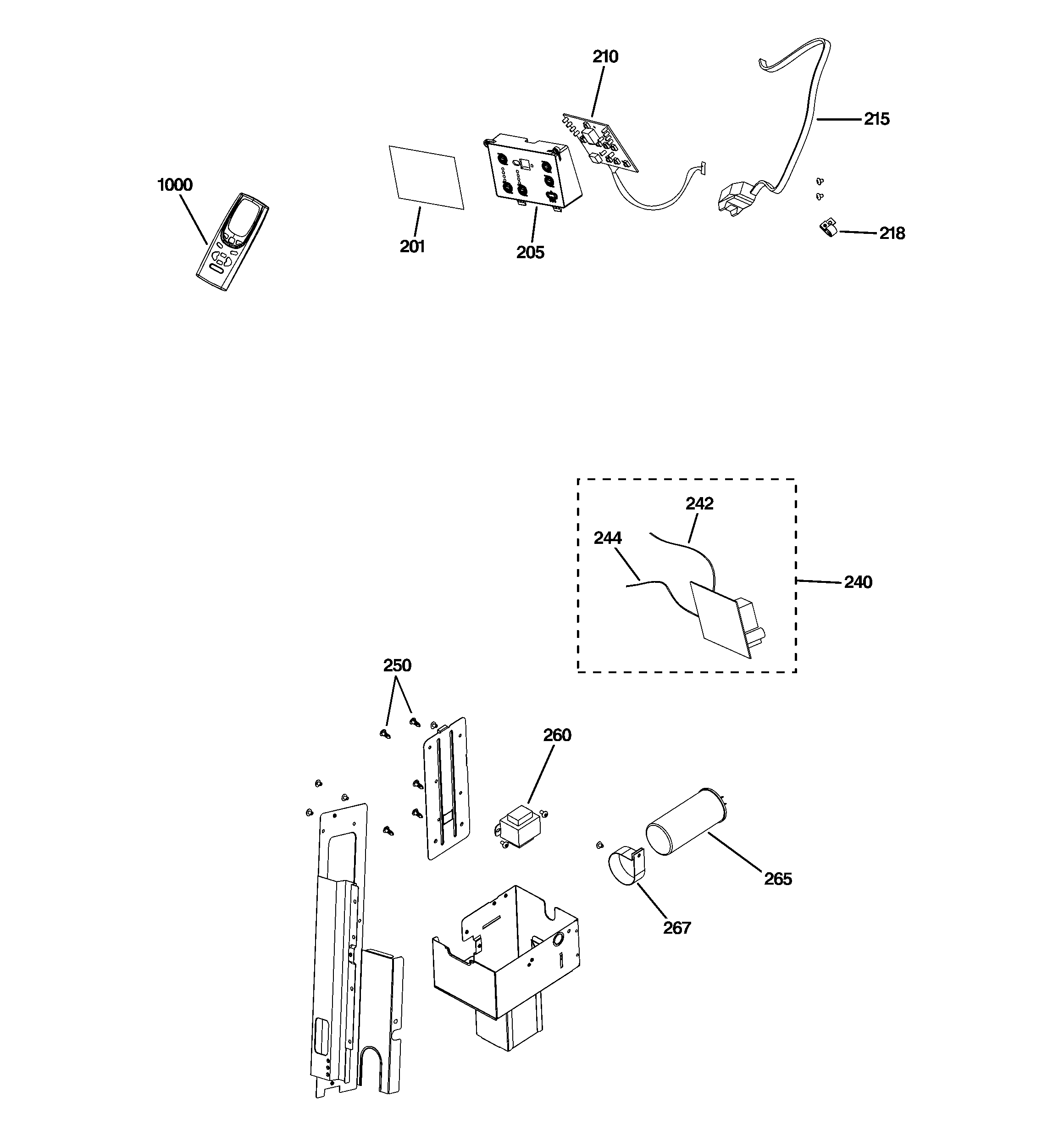 Control parts