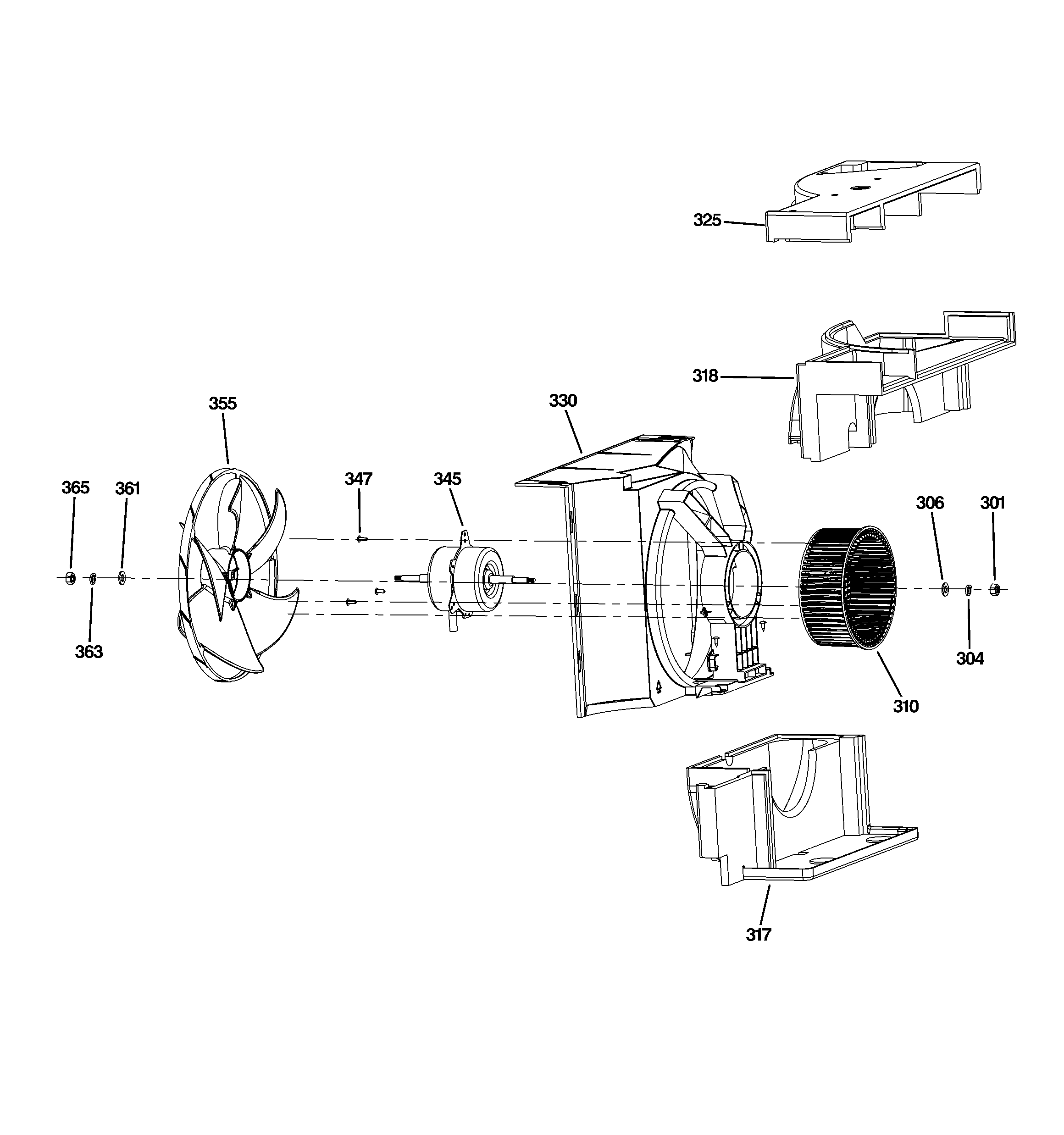 Base pan parts