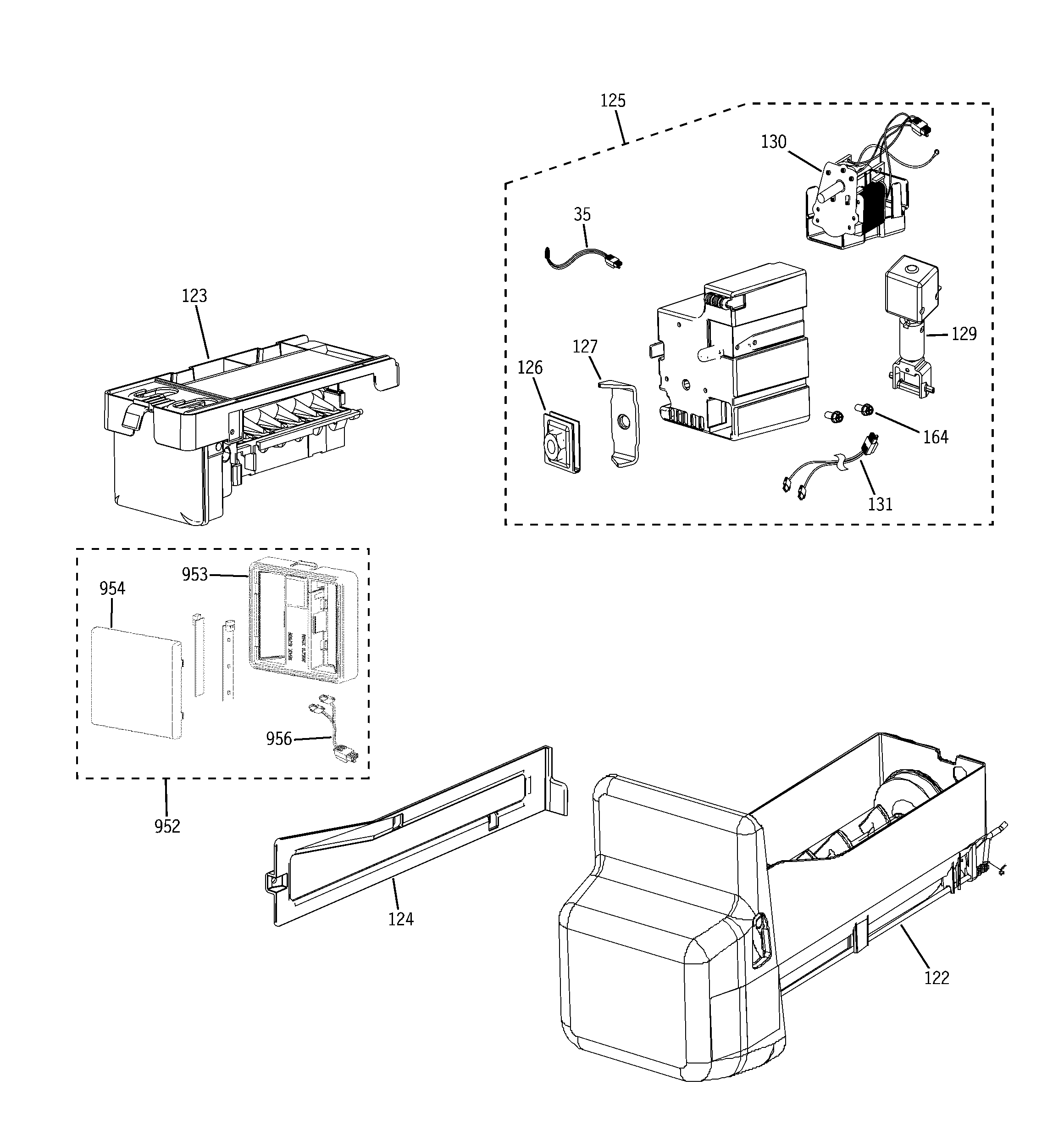 Ice maker & dispenser