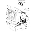 GE PFDS451EL1WW front panel diagram