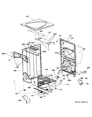 Cabinet & top panel