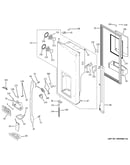 Dispenser door