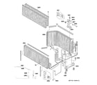 GE AZ41E09EABW4 unit parts diagram