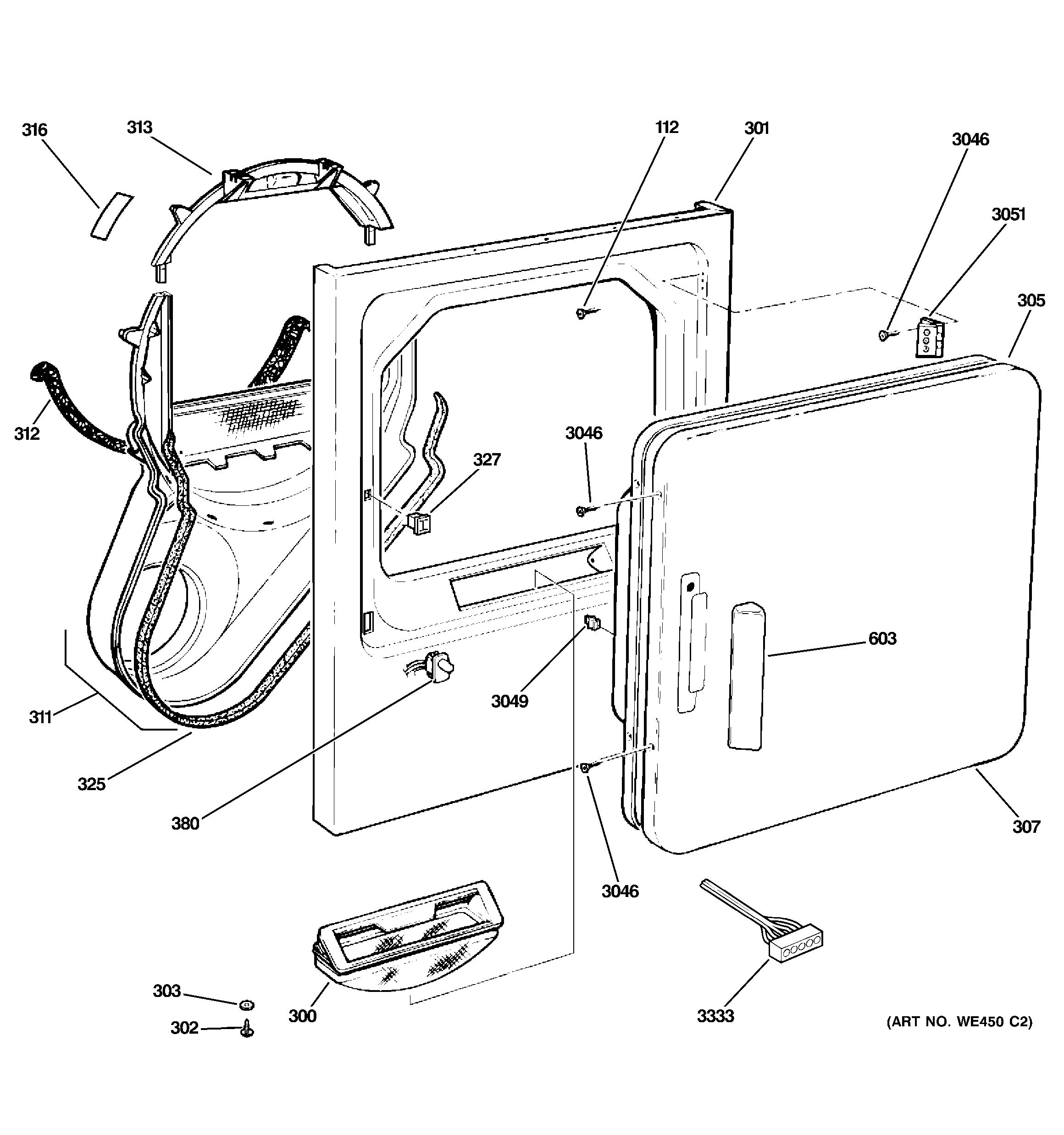 FRONT PANEL & DOOR