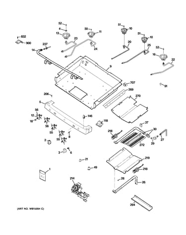 Gas & burner parts