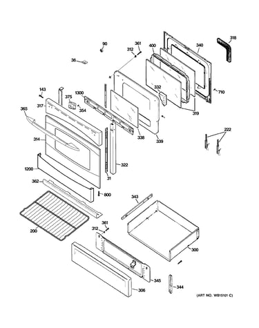 Door & drawer parts