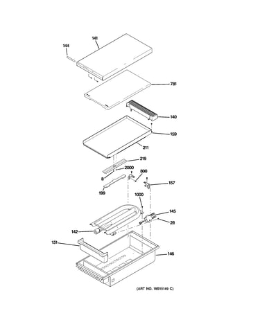 Griddle assembly