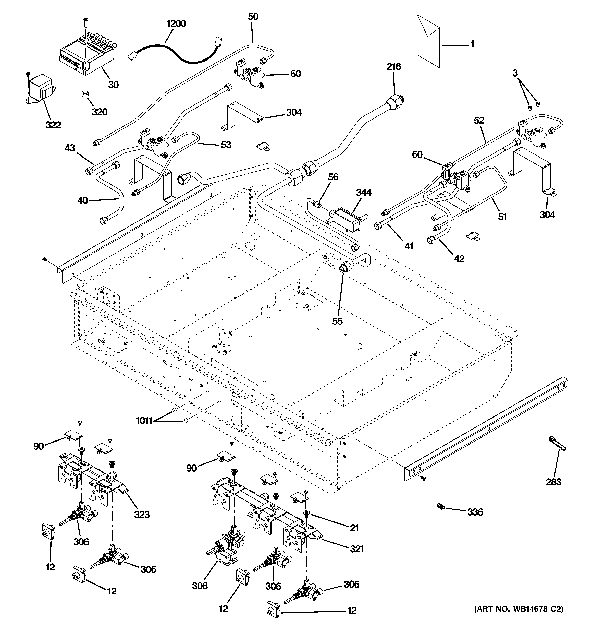 Gas & burner parts