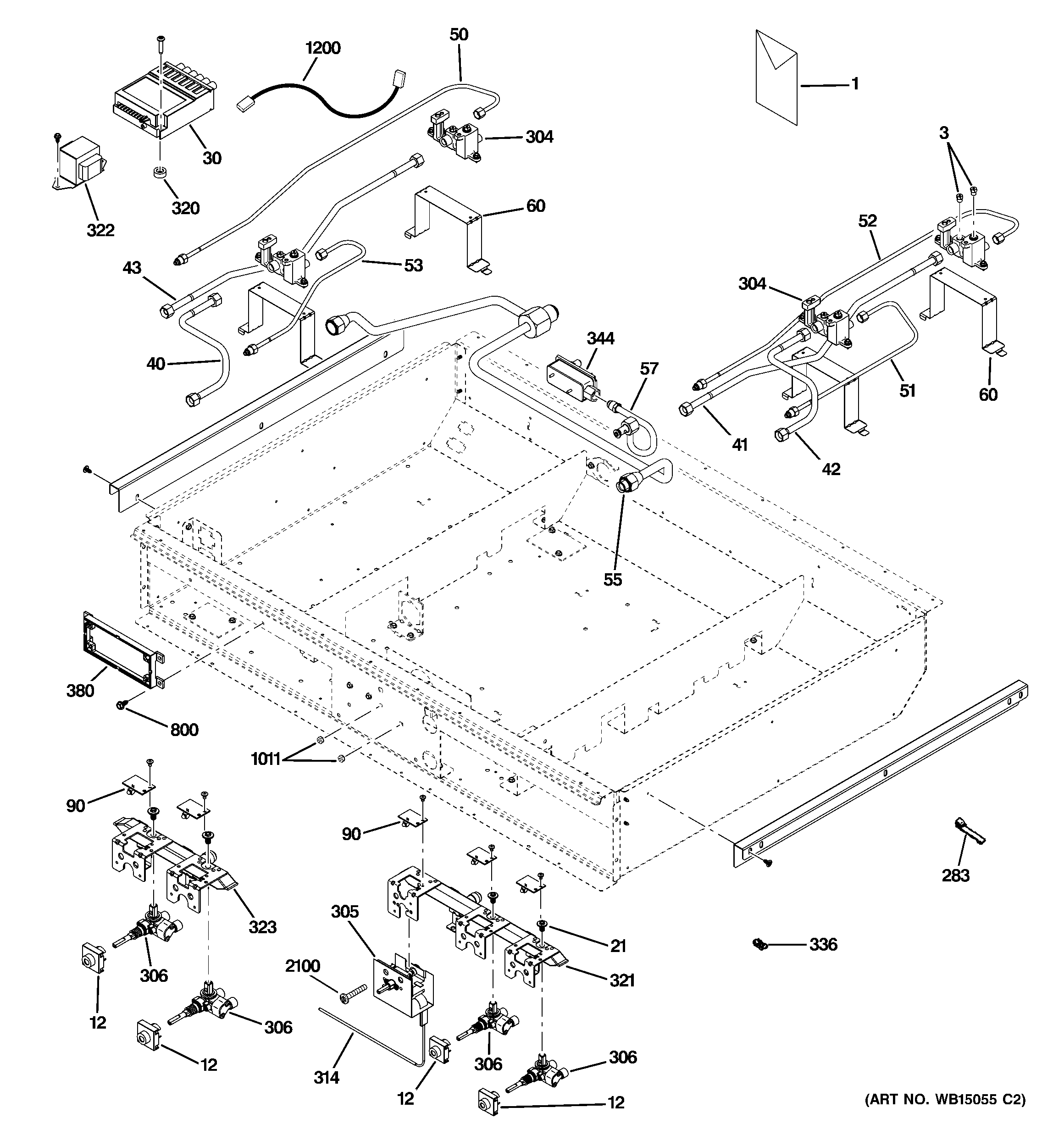 Gas & burner parts