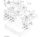 GE ZGU366LP4SS gas & burner parts diagram