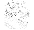 GE ZGU484LGP5SS gas & burner parts diagram