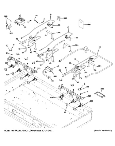 Gas & burner parts