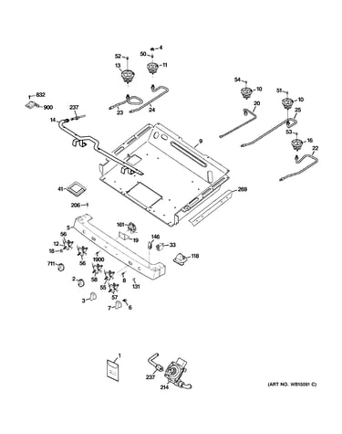 Gas & burner parts