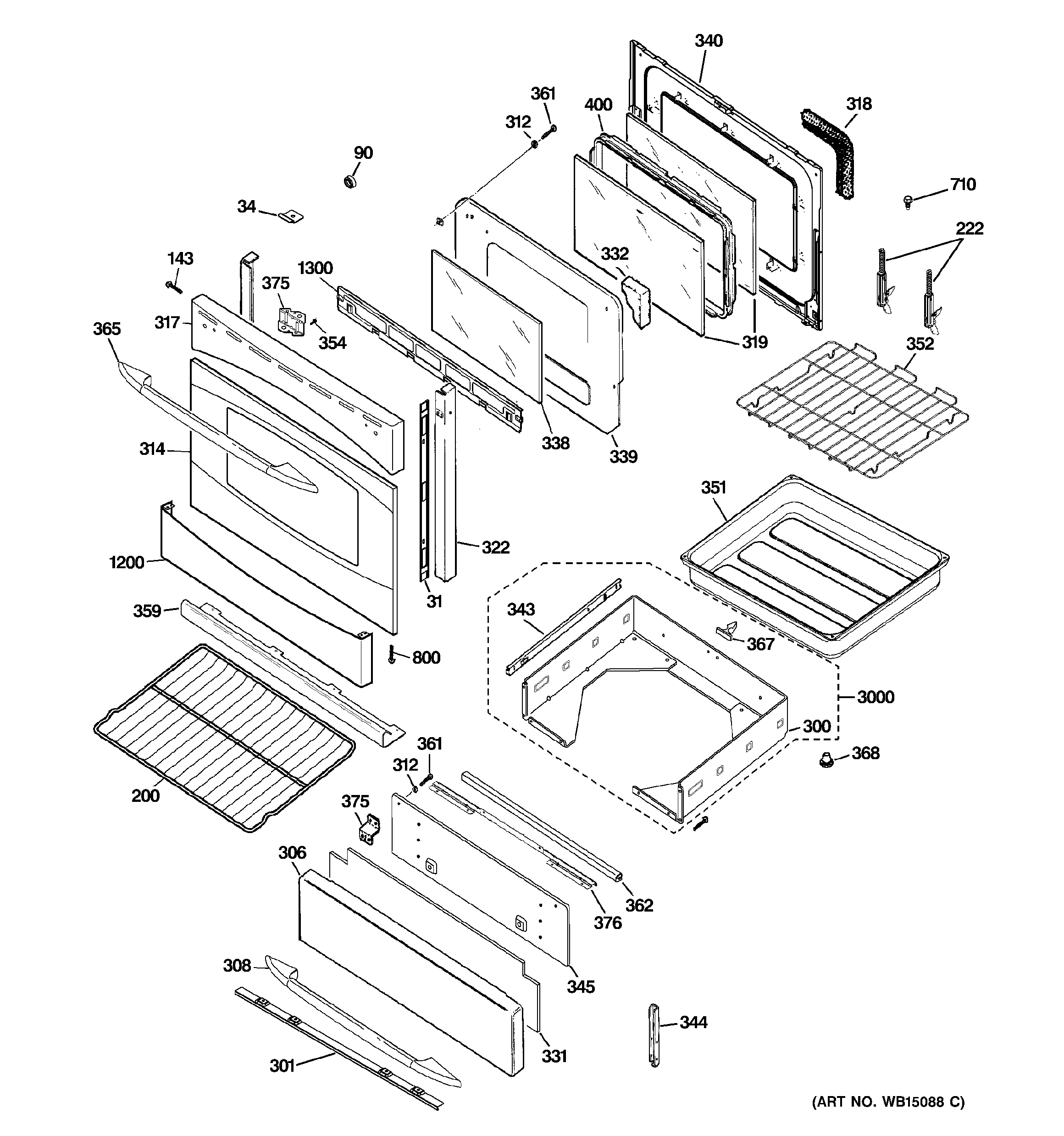 Door & drawer parts